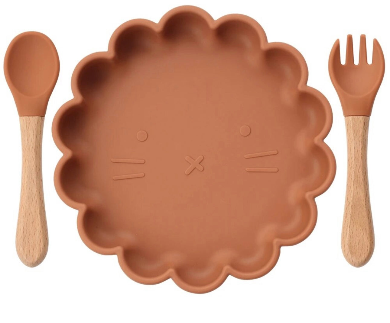 Kitty Silicone Tableware Set