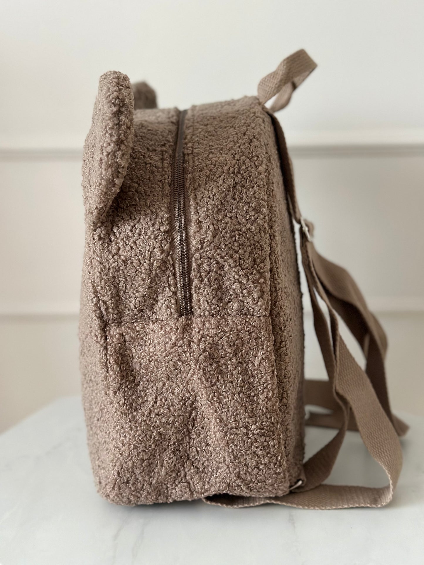 Coffee Teddy Bear Backpack
