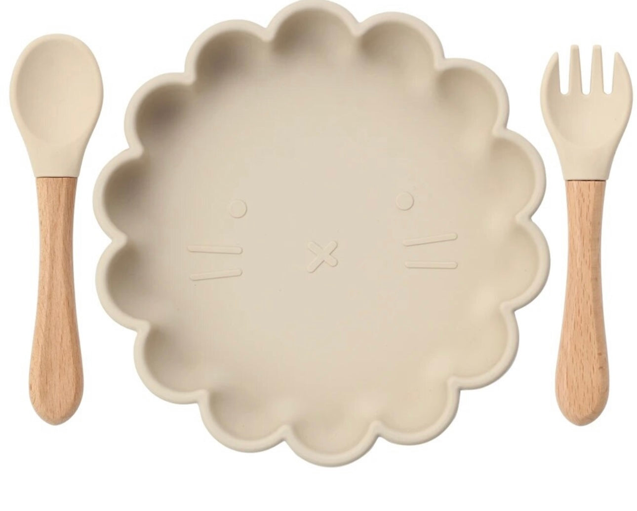 Kitty Silicone Tableware Set