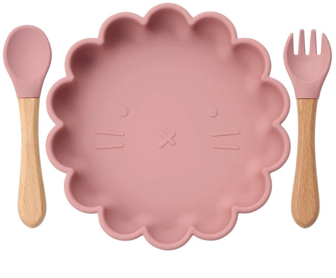 Kitty Silicone Tableware Set