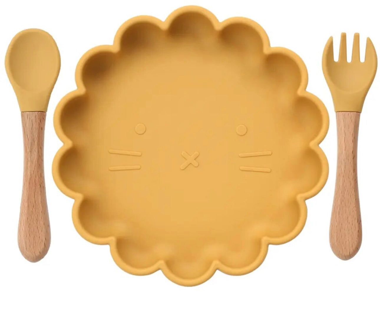 Kitty Silicone Tableware Set