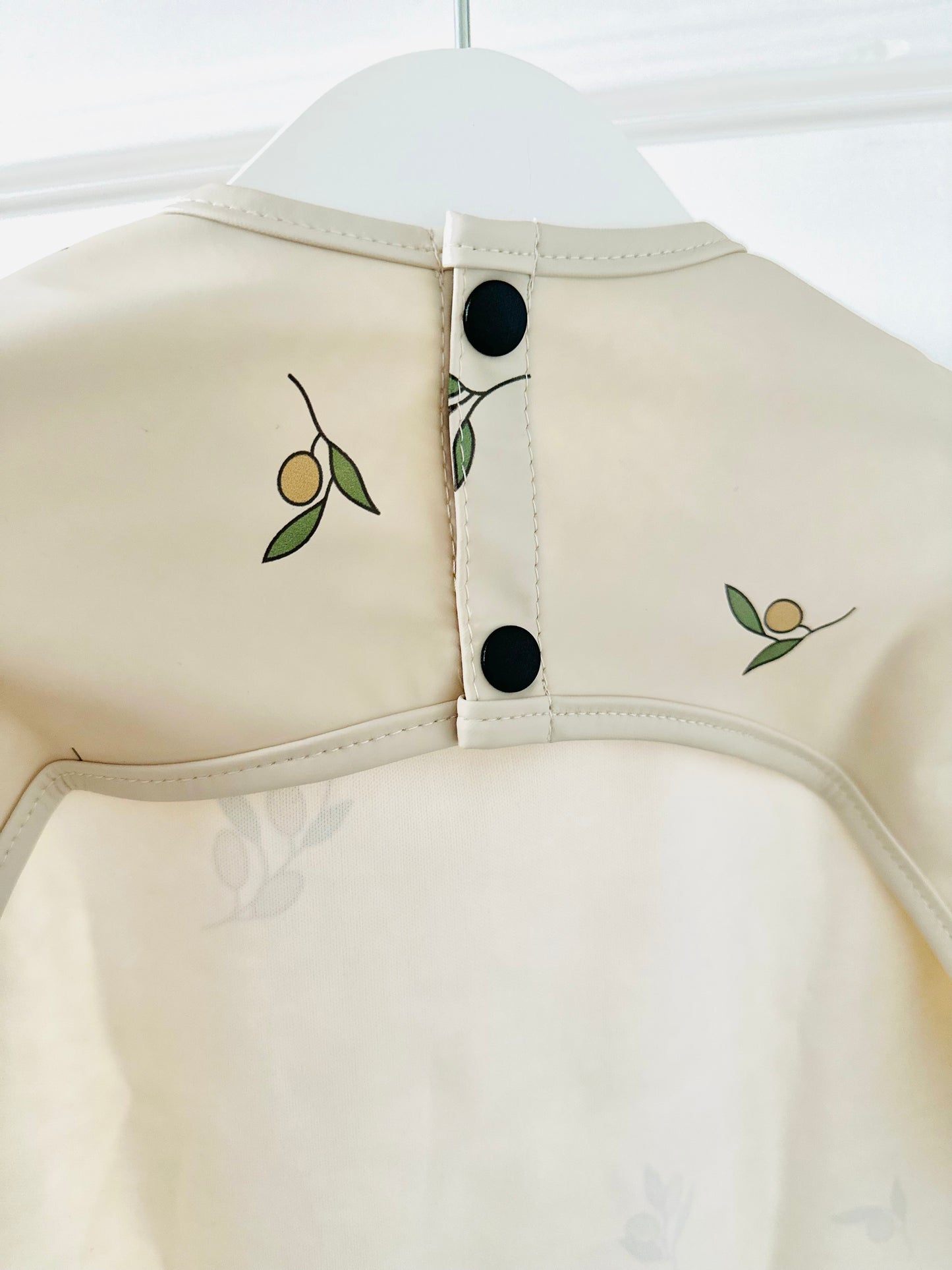 Baby Weaning Apron Bib | Olive