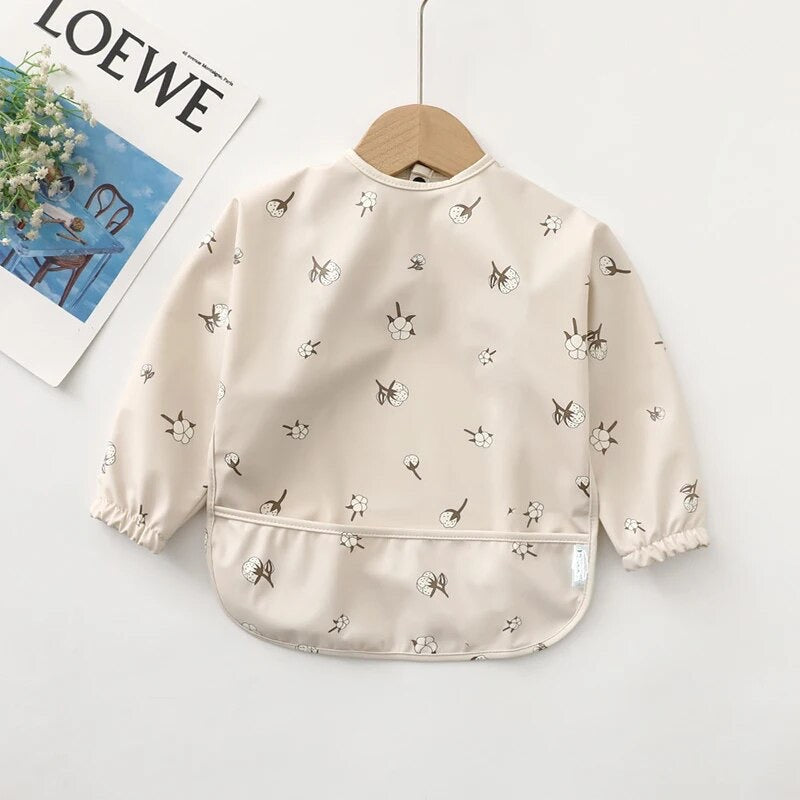 Baby Weaning Apron Bib | Floral