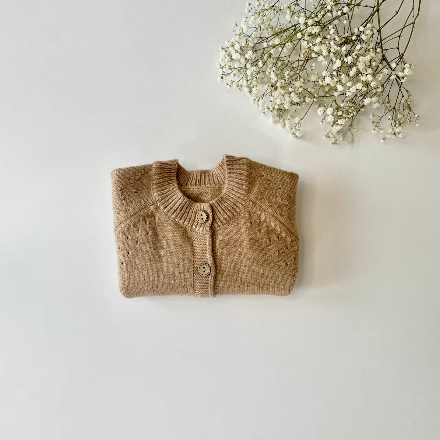 Brown Knit Cardigan