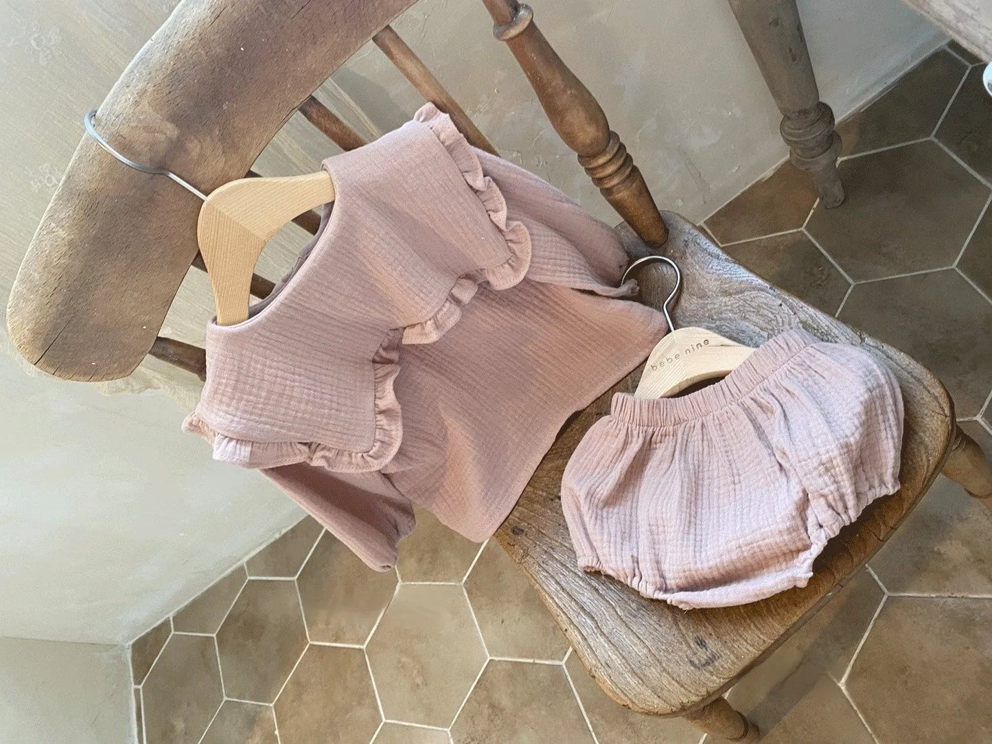 Organic Cotton Blouse Set