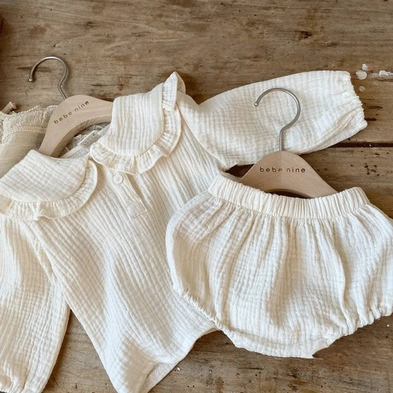 Organic Cotton Blouse Set