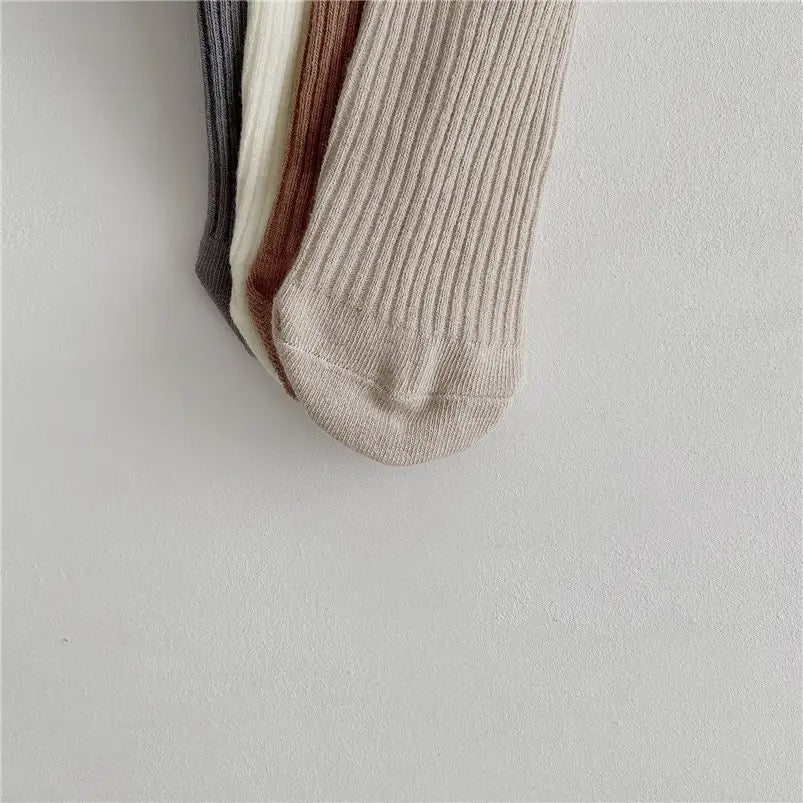 Grey Vintage Frill Socks