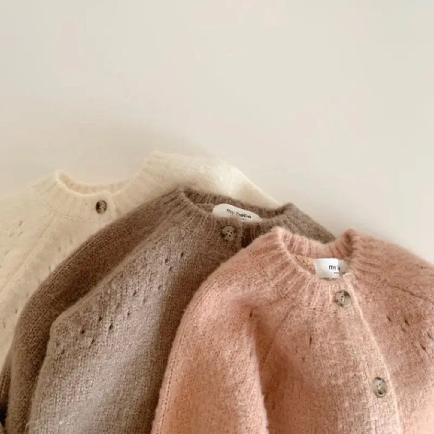 Brown Knit Cardigan