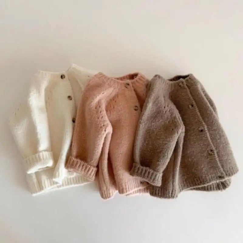 Ivory Knit Cardigan