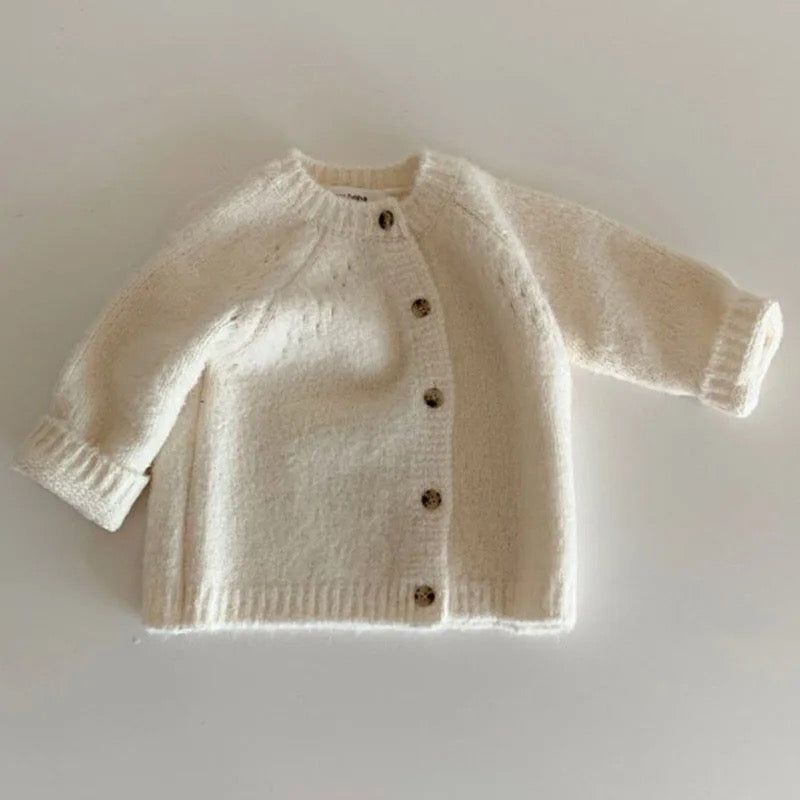 Ivory Knit Cardigan