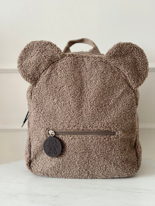 Coffee Teddy Bear Backpack