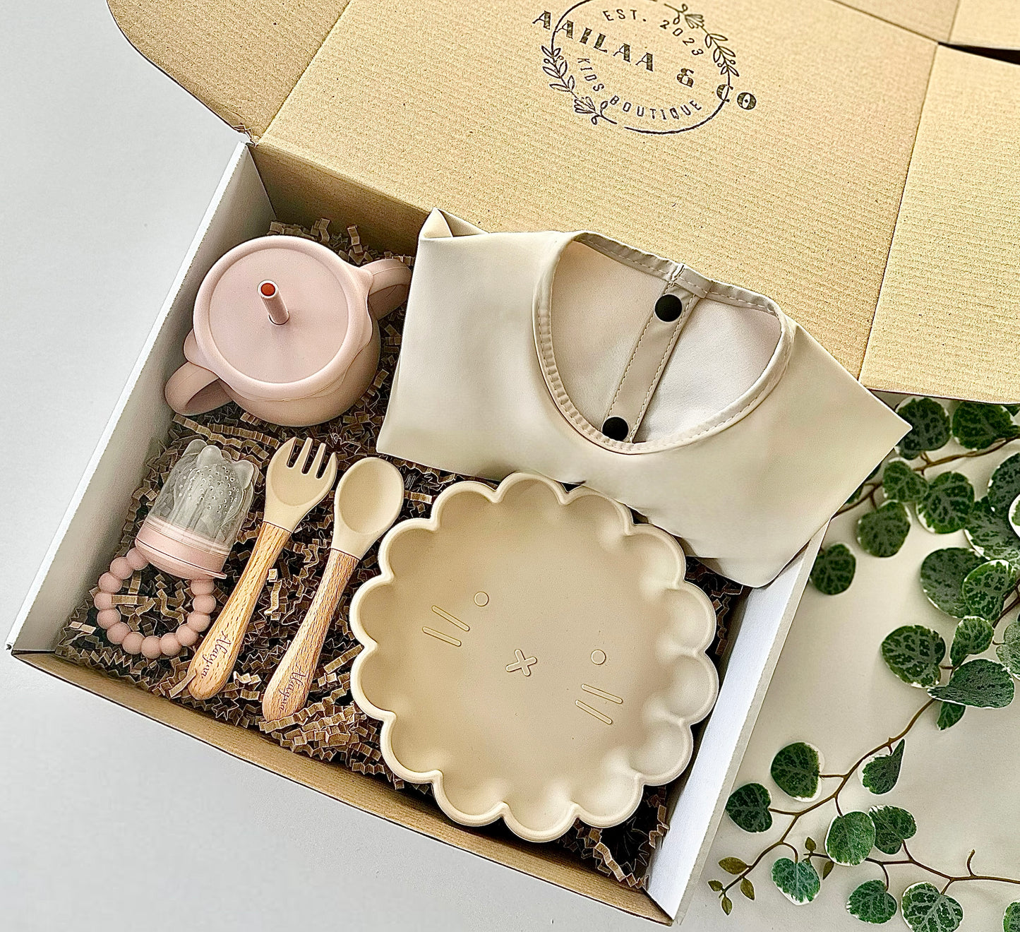 Weaning Gift Set | Strawberries & Cream
