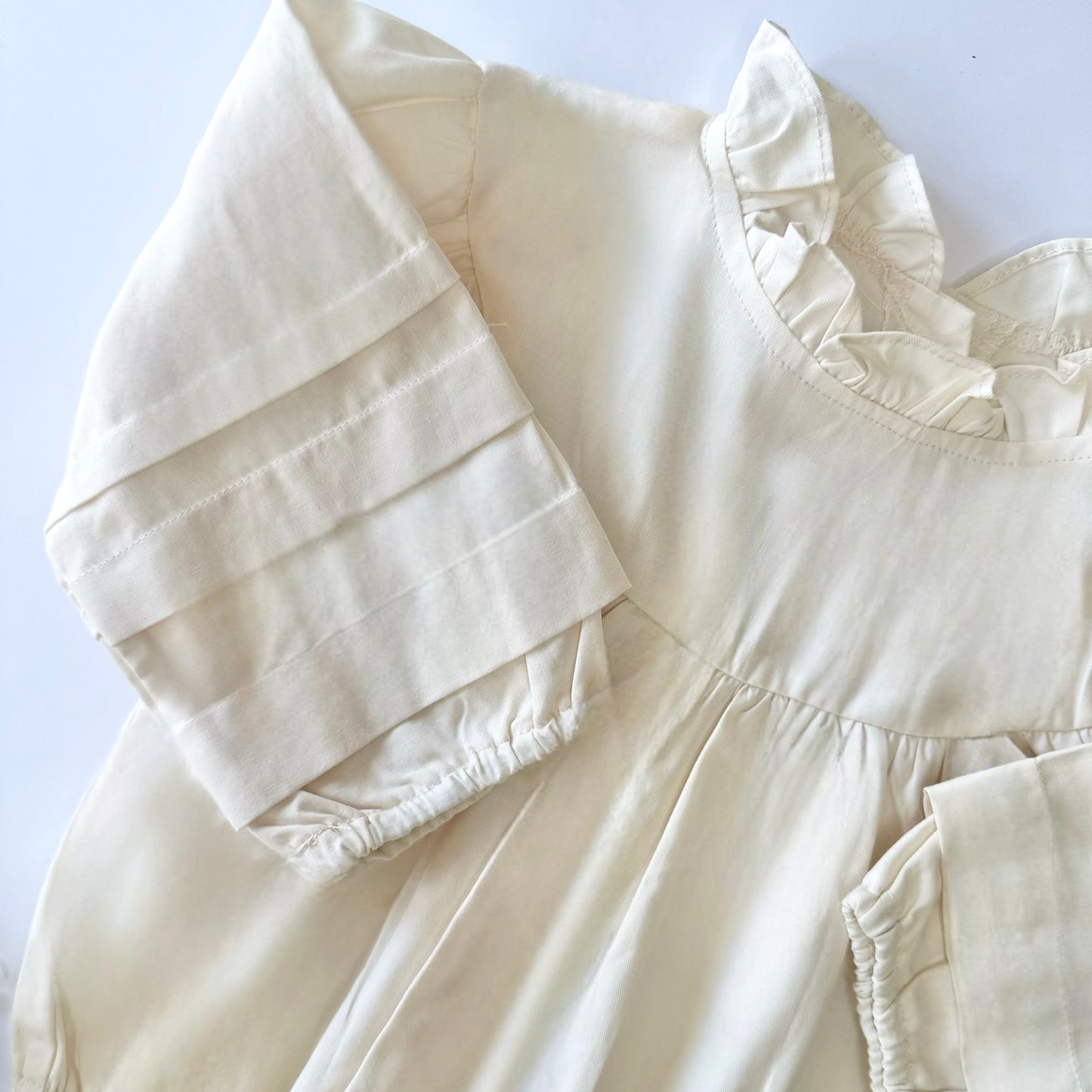 Vintage Ivory Romper Dress