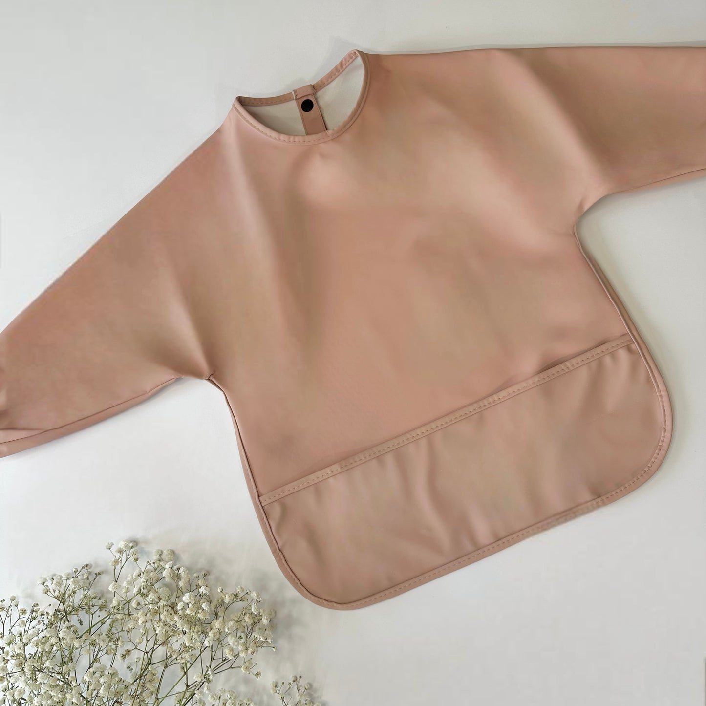 Baby Weaning Apron Bib | Pink