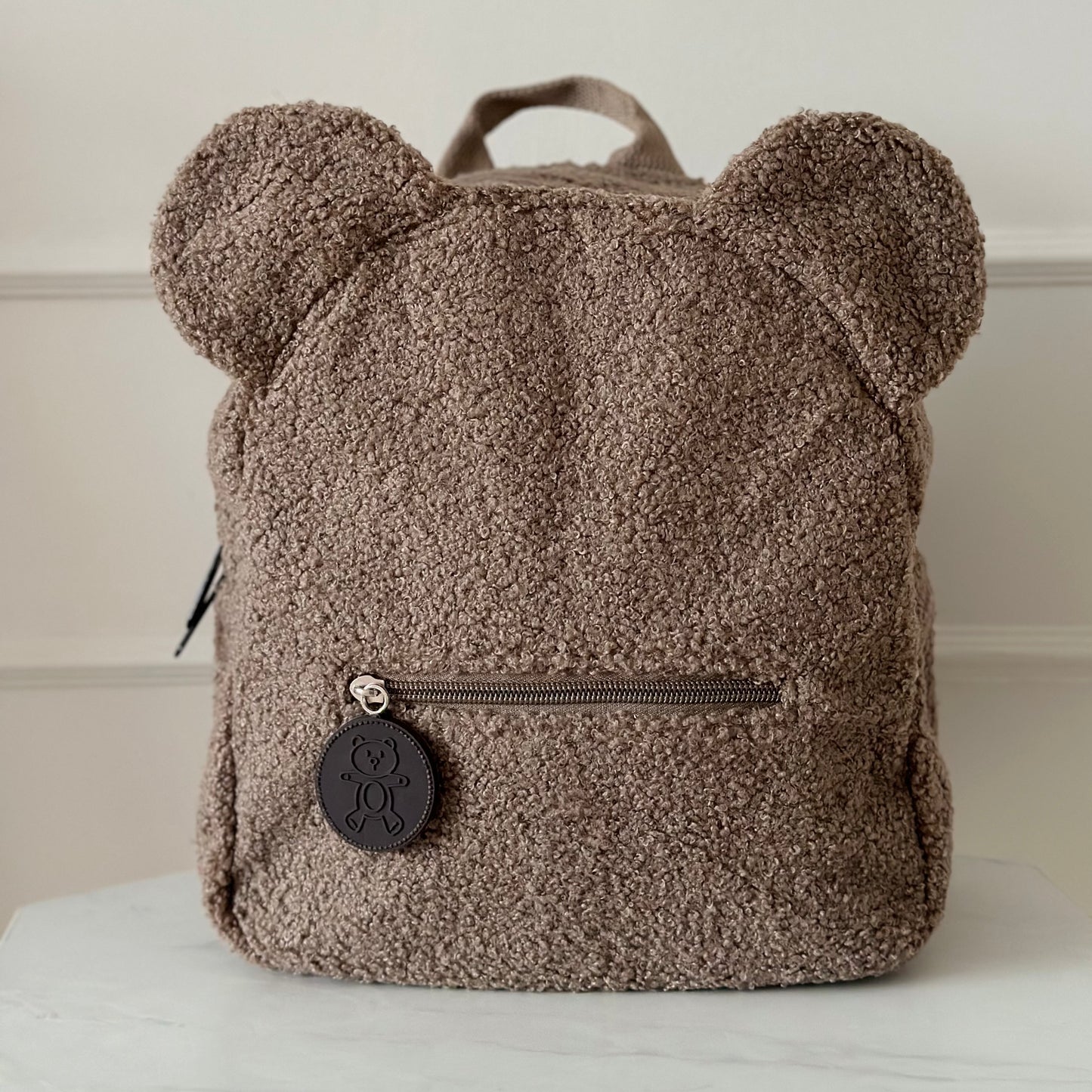 Coffee Teddy Bear Backpack