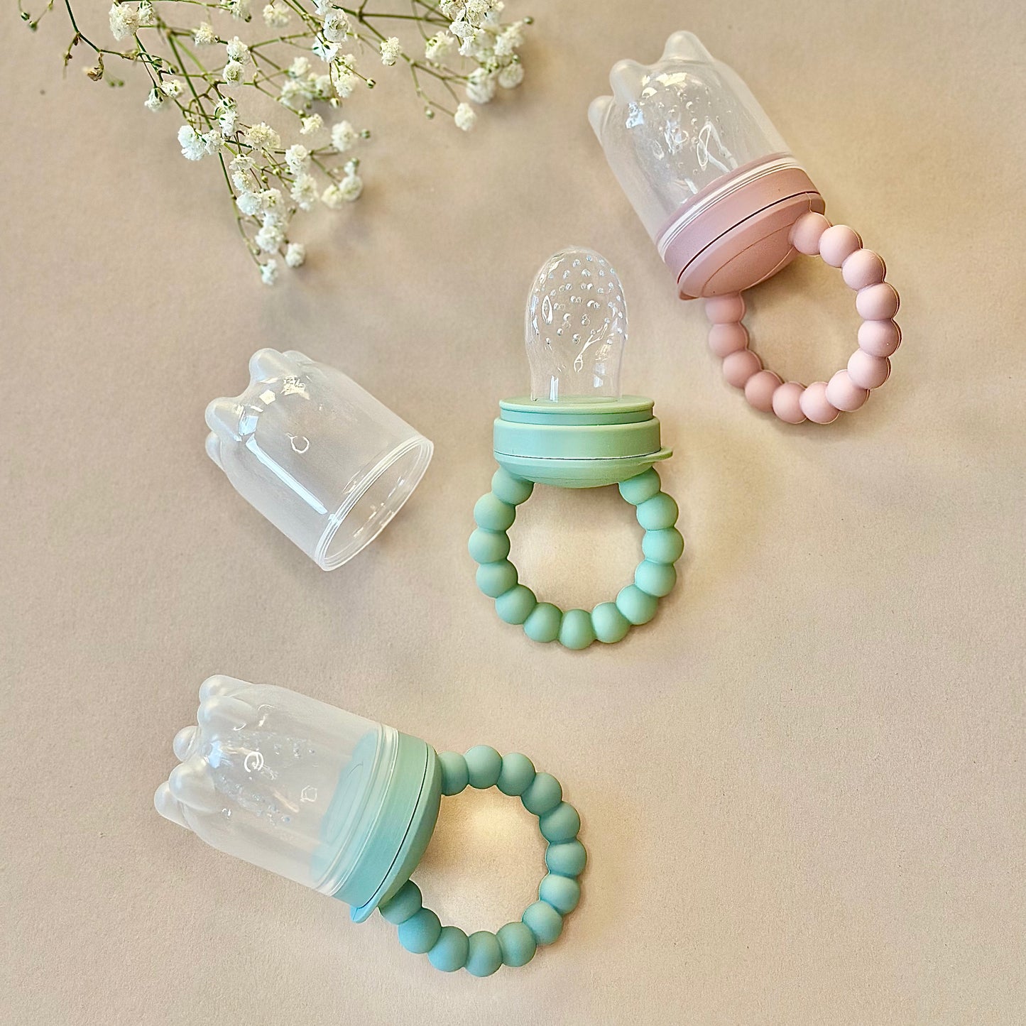 Silicone Fruit Feeder | Pastel Green