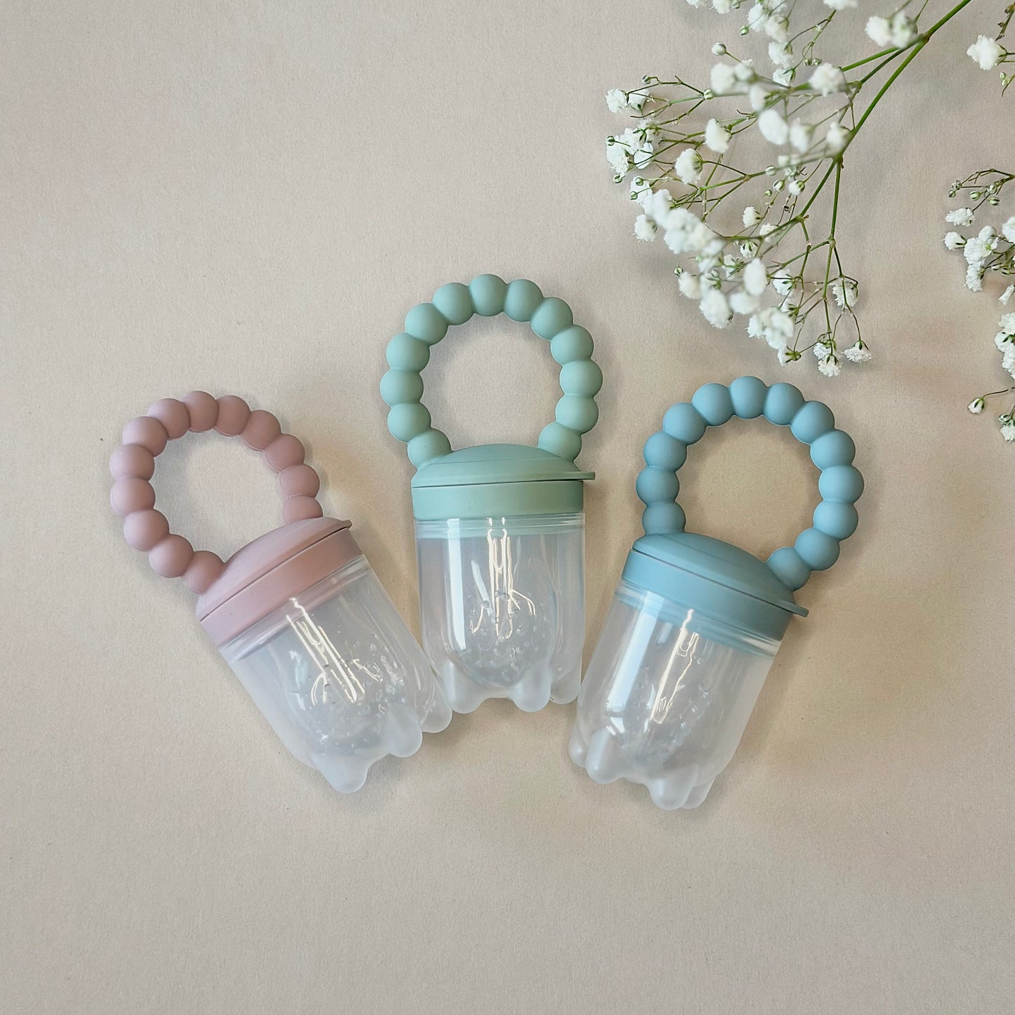 Silicone Fruit Feeder | Pastel Blue