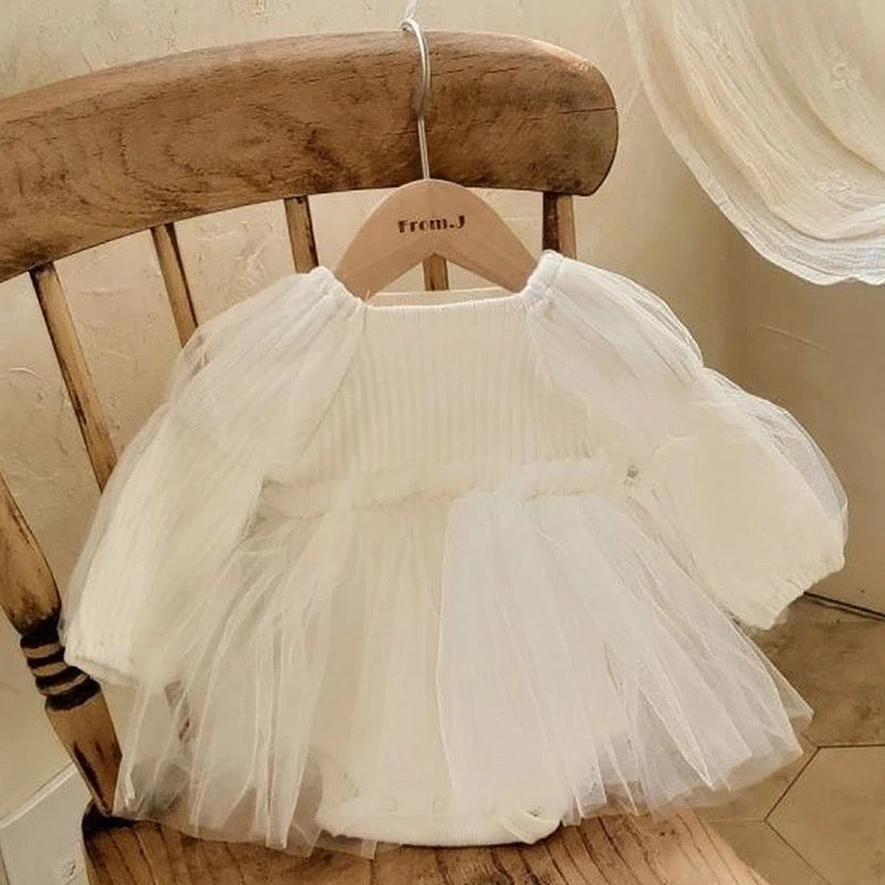 Esme Cotton Knit Tutu Dress