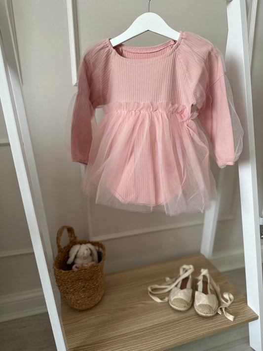 Bella Cotton Knit Tutu Dress